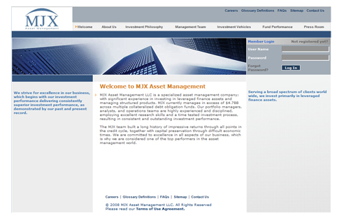 MJX Updated Design Screenshot