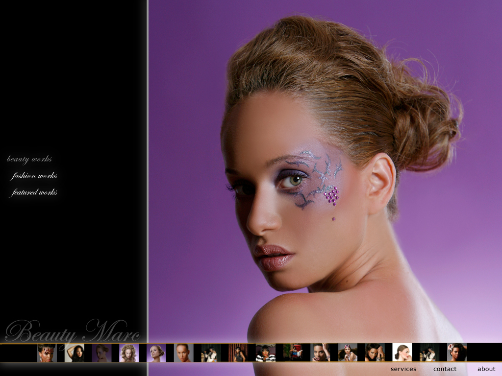 View the portfolio entry titled 'BeautyMarcMakeup'