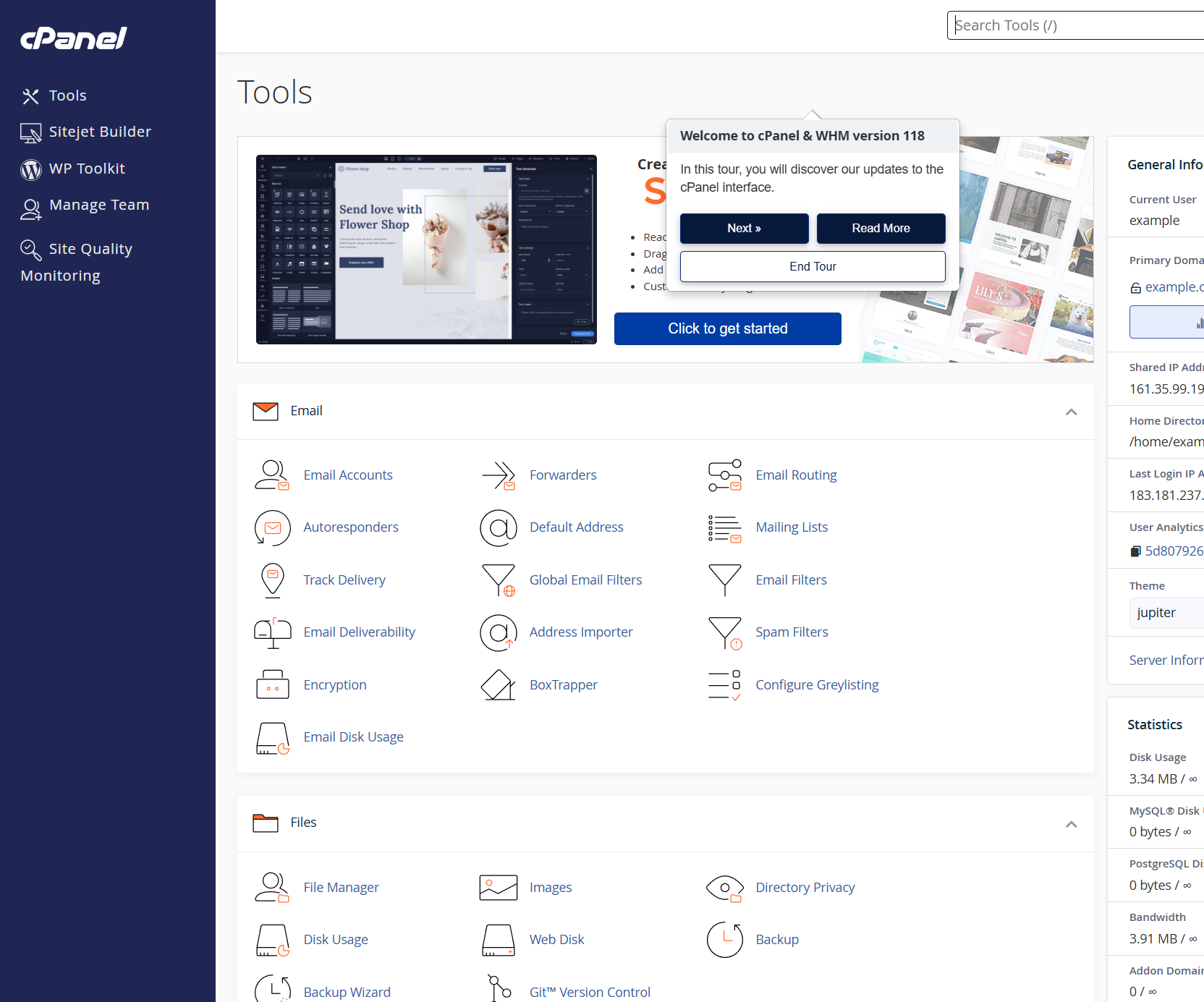 View the portfolio entry titled 'cPanel / WebPros'