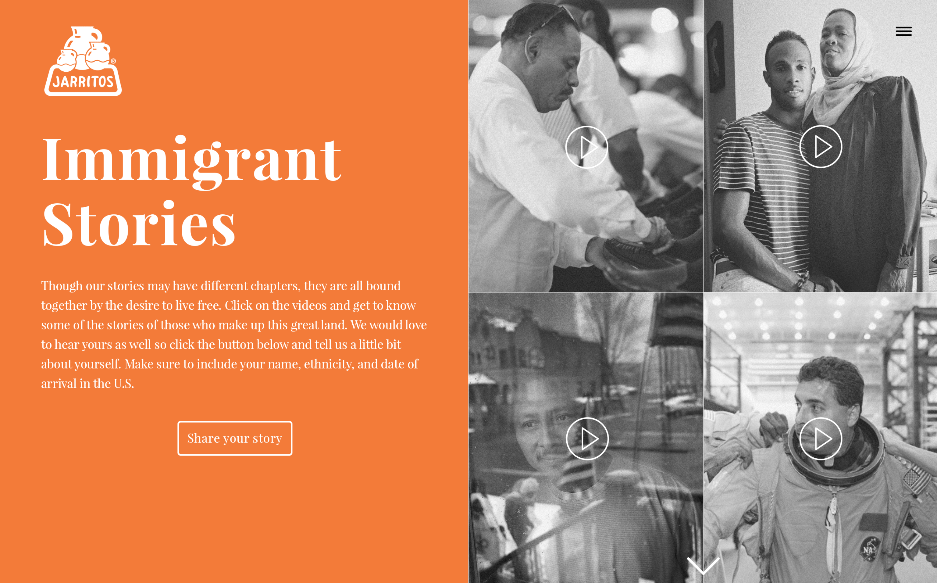 View the portfolio entry titled 'Jarritos The Journey'